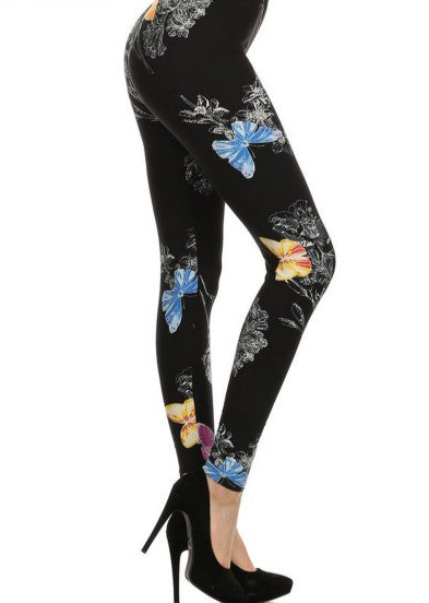 Butterfly Full Length Leggings