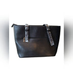 Montana West Black Vegan Leather Shoulder Bag