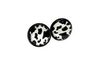 Cow Print Acrylic Earrings