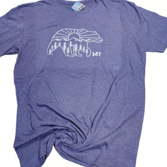 Sunrise Bear Graphic Tee